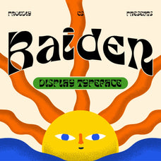 CS Raiden – Reverse Contrast Font by Craft Supply Co, preview 1
