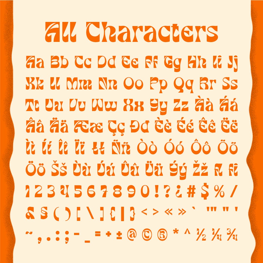 CS Raiden – Reverse Contrast Font by Craft Supply Co, preview 8