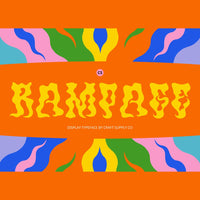 CS Rampage – Psychedelic Font