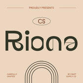 CS Riona – Decorative Font