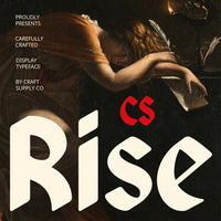 CS Rise – Blackletter Font