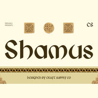 CS Shamus – Uncial Font