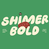 CS Shimer – Bubble Font
