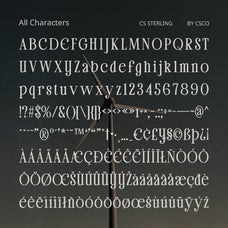 CS Sterling – Classic Font by Craft Supply Co, preview 8