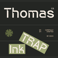 CS Thomas – Inktrap Font