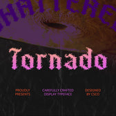 CS Tornado – Black Metal Font