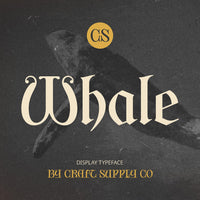 CS Whale – Gothic Uncial Font