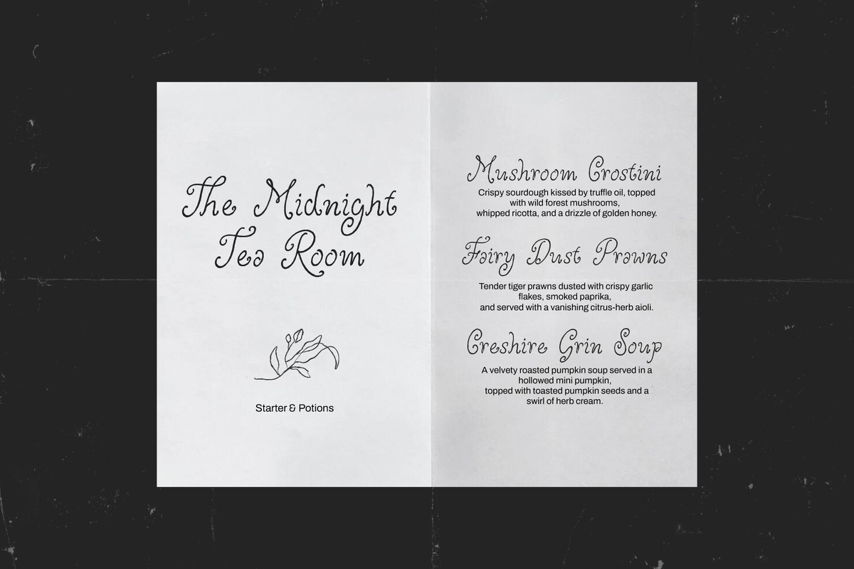 Curly Fairy Lovely Whimsical Font by Tyasify, preview 5