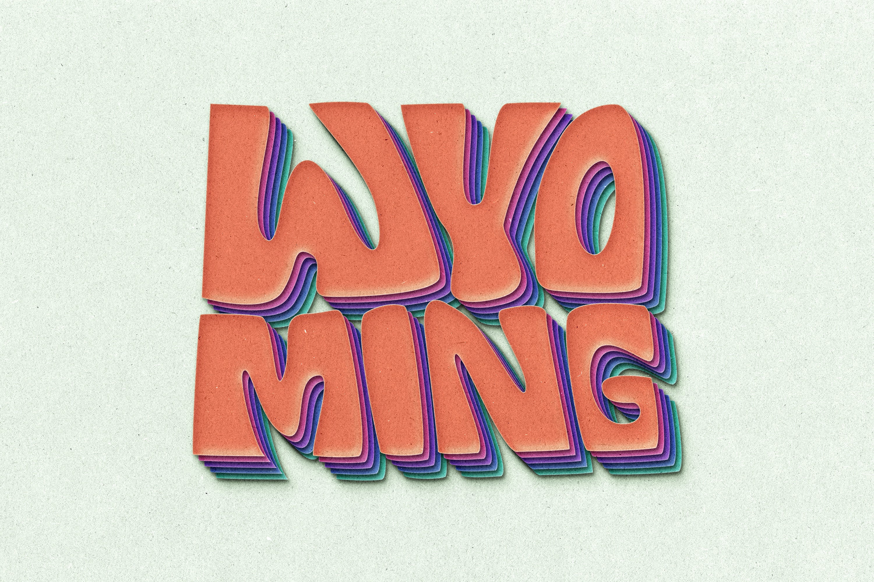 Cut Out Paper Text & Logo Effect