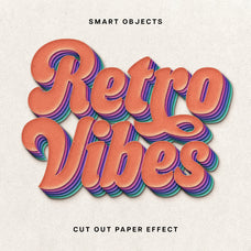 Cut Out Paper Text & Logo Effect