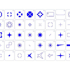Cyber Shapes Vectors