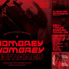 Cyberpunk Futuristic Font Bundle