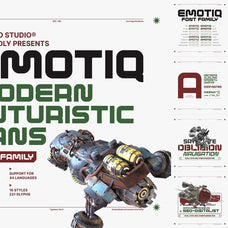 Cyberpunk Futuristic Font Bundle