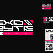 Cyberpunk Futuristic Font Bundle