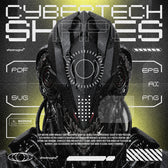 Cybertech – Futuristic Vector Shapes Collection