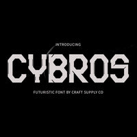 Cybros – Futuristic Typeface