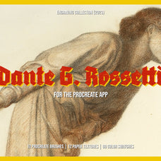 Dante Gabriel Rossetti Procreate Kit