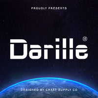 Darille – Futuristic Font