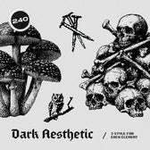 Dark Aesthetic Dithering Graphic Bundle
