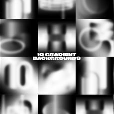DARK BRUTALISM 3D Elements