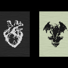 Dark Dithering Graphic Pack Vol.2