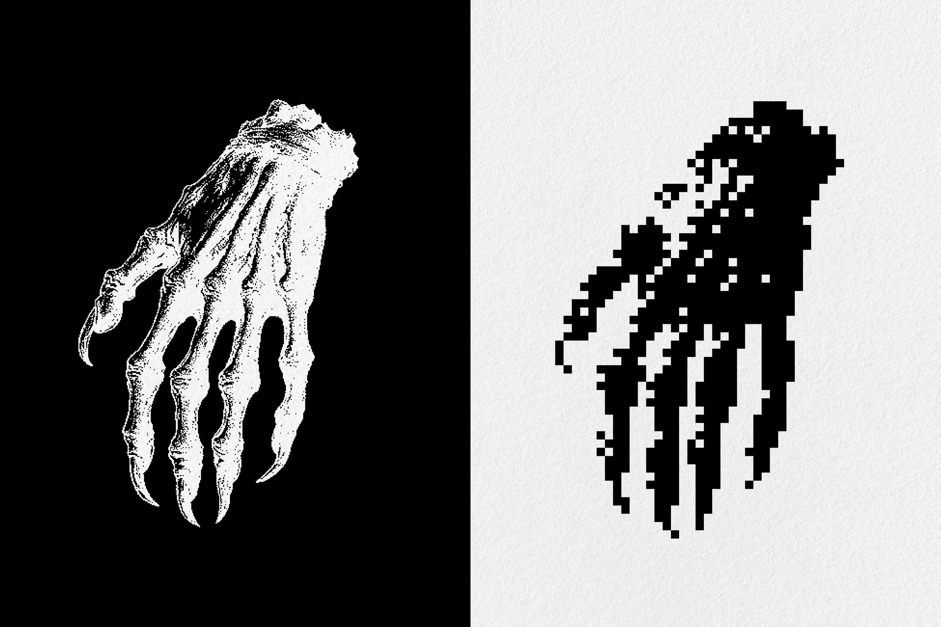 Dark Dithering Graphic Pack Vol.3