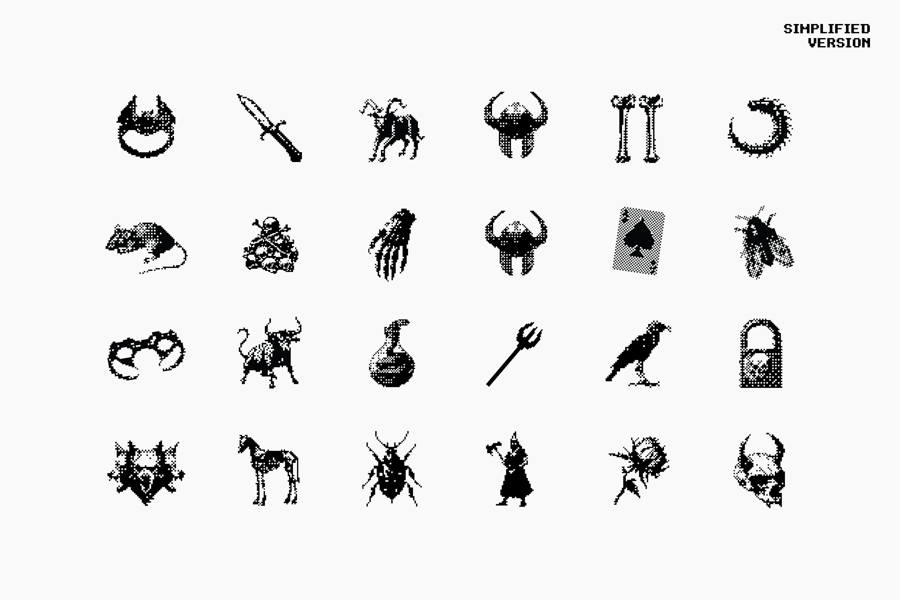 Dark Dithering Graphic Pack Vol.3