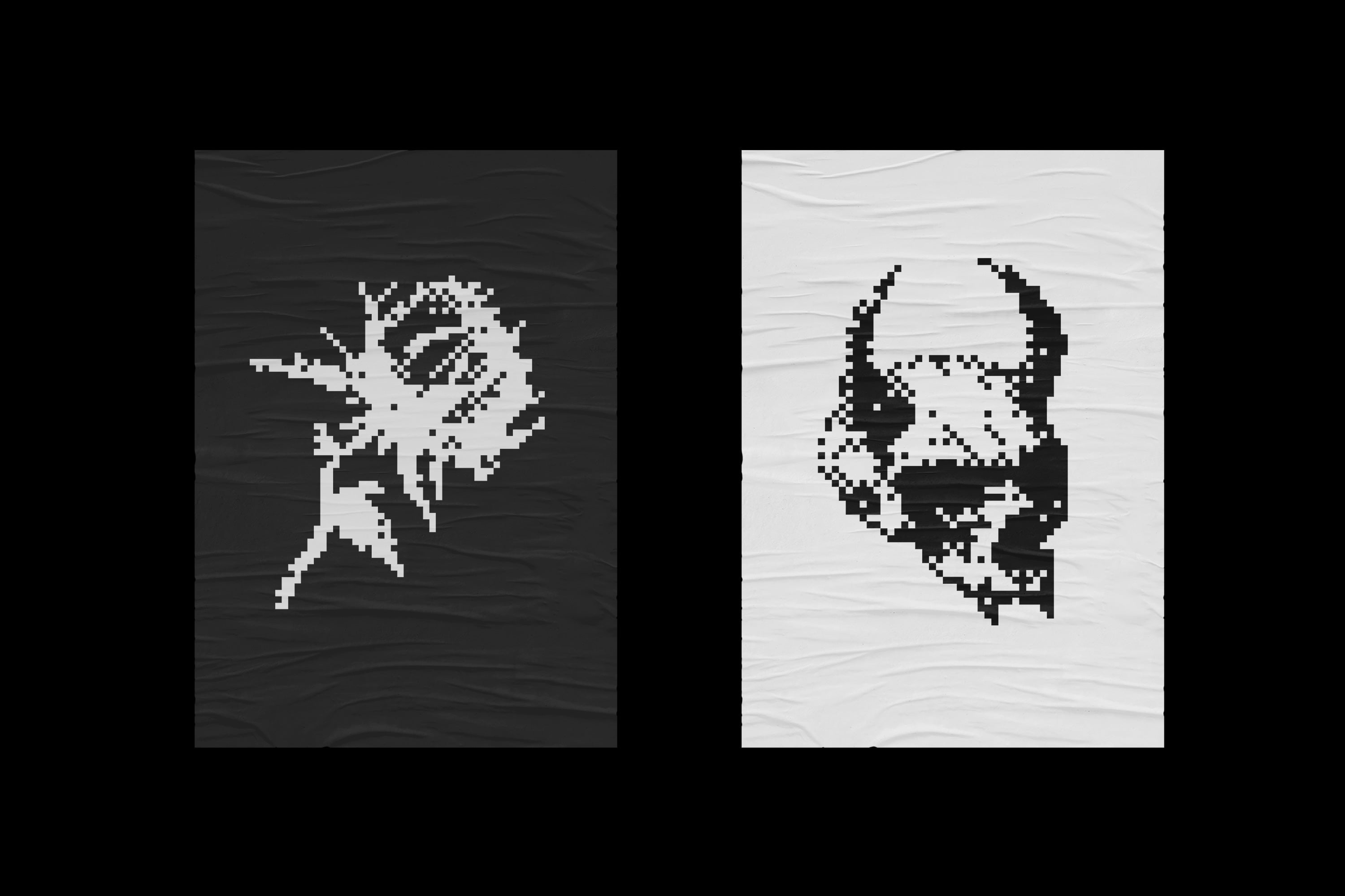 Dark Dithering Graphic Pack Vol.3