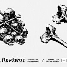 Dark Dithering Graphic Pack Vol.3