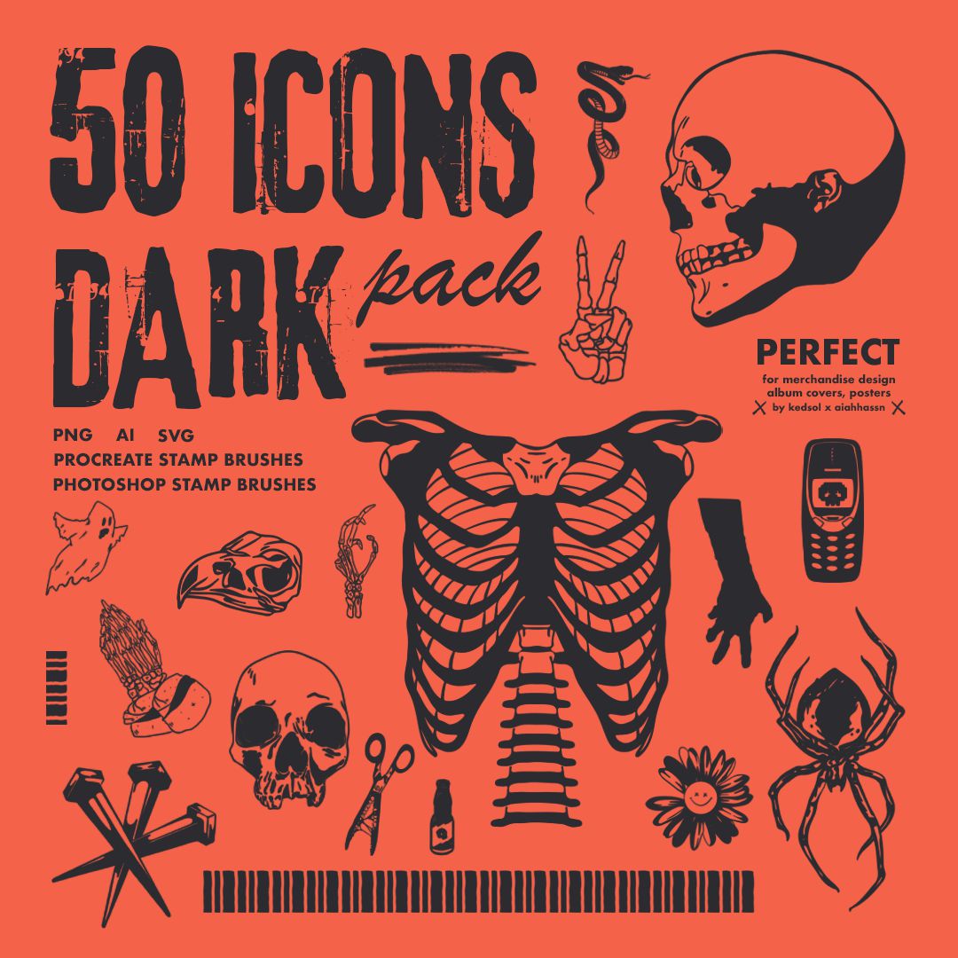 DARK ICONS PACK V1