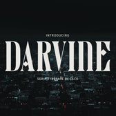 Darvine – Serif Font