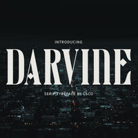 Darvine – Serif Font