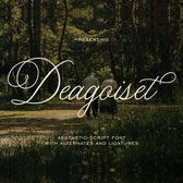 Deagoiset Modern Calligraphy Script