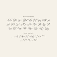 Deagoiset Modern Calligraphy Script by Imoodev, preview 5