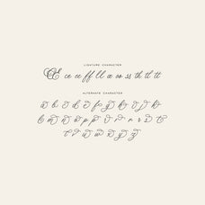 Deagoiset Modern Calligraphy Script by Imoodev, preview 6