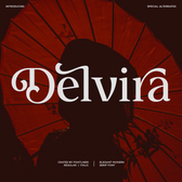 Delvira - Stylish Elegant Serif Font