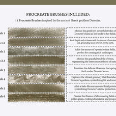 Demeter Procreate Kit