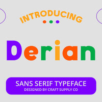 Derian – Contemporary Font
