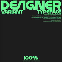 Designer Typeface