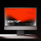 Desktop Monitor Mockup
