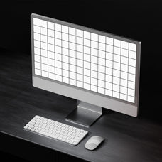 Desktop Monitor Mockup by Morrobati, preview 2
