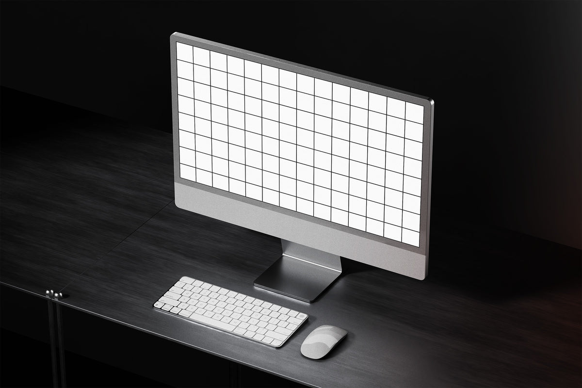 Desktop Monitor Mockup by Morrobati, preview 2