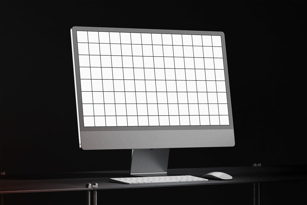 Desktop Monitor Mockup by Morrobati, preview 4