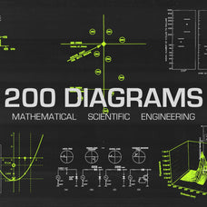 DIAGRAMS - 250+ Mathematical / Scientific / Engineering Vectors