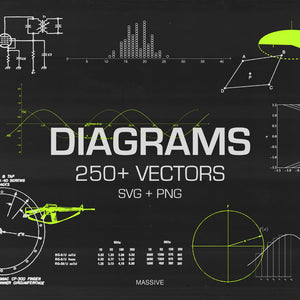 DIAGRAMS - 250+ Mathematical / Scientific / Engineering Vectors