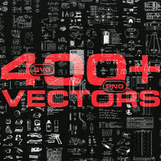 DIAGRAMS2 - 400+ Mathematical / Scientific / Engineering Vectors