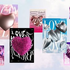 Digital Love - 3D Heart Objects