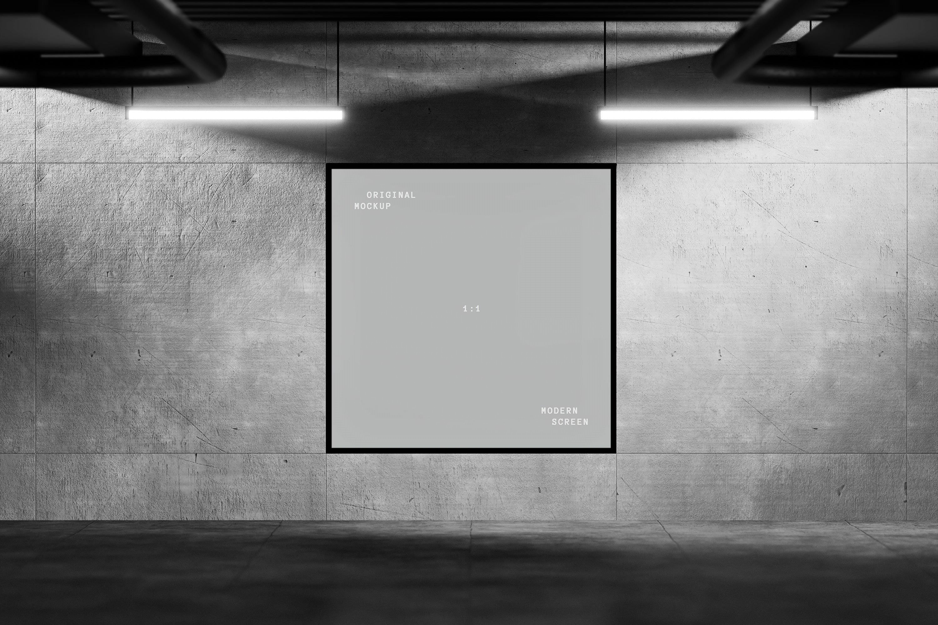 Digital Screen Display Mockups