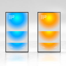 Digital Signage Screens Mockups
