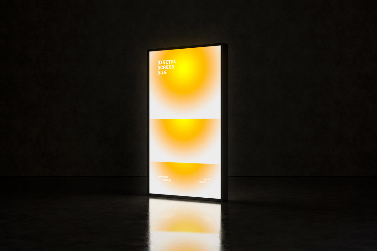 Digital Signage Screens Mockups by Pixelbuddha